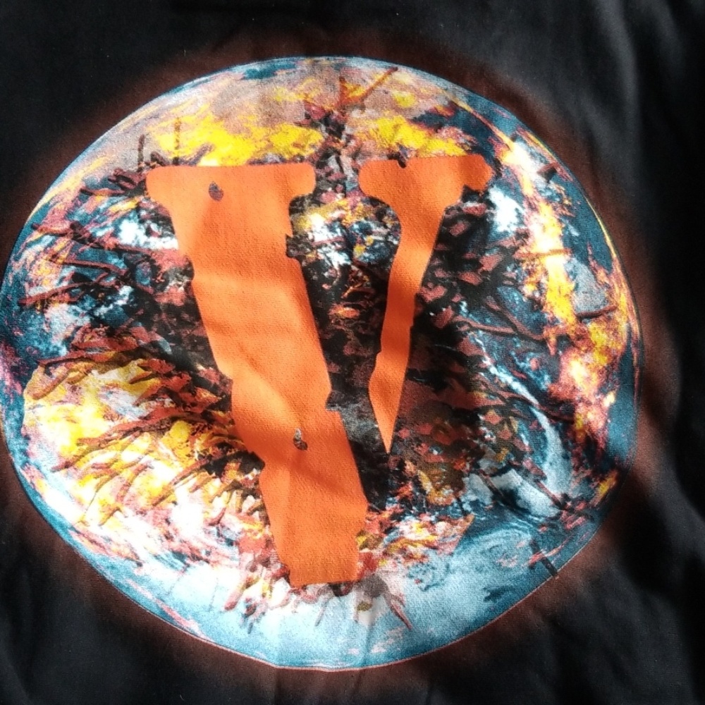 Vlone 999Wrld x VLONE VWRLD Hoodie size L